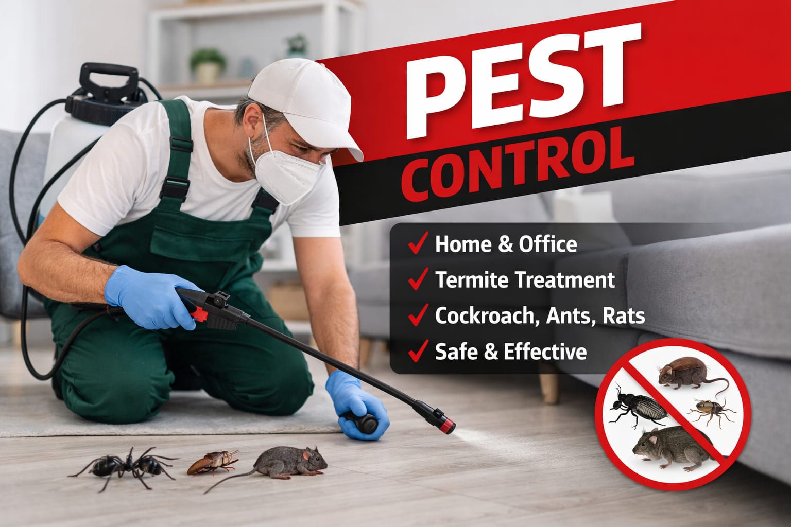 Home pest control services